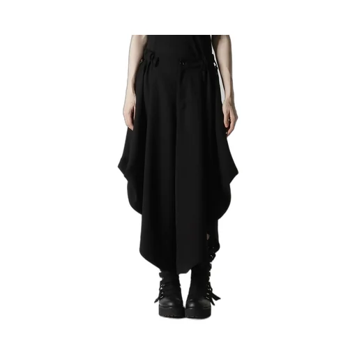 Double Satin Pants With D-Rings