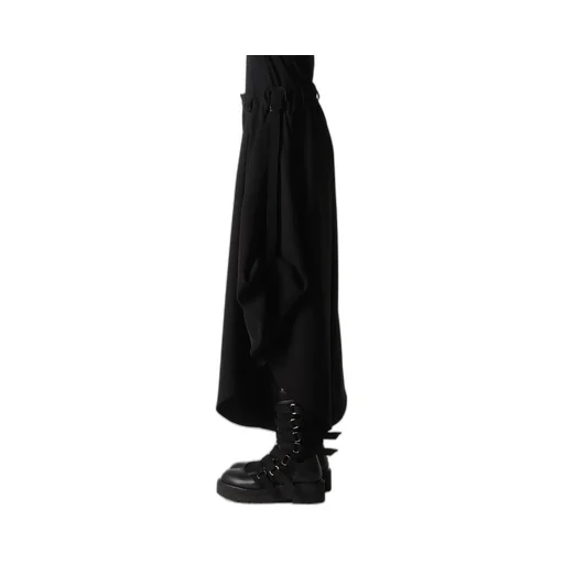 Double Satin Pants With D-Rings