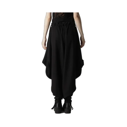 Double Satin Pants With D-Rings