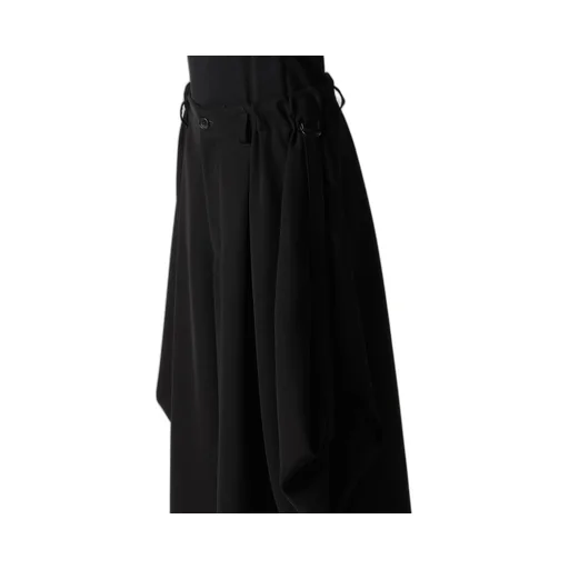 Double Satin Pants With D-Rings
