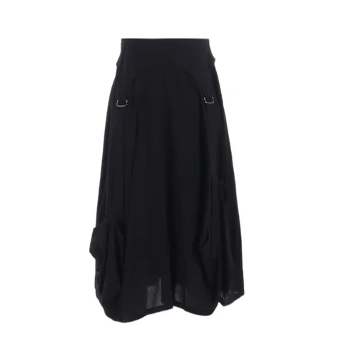 Poplin Skirt With D-Rings