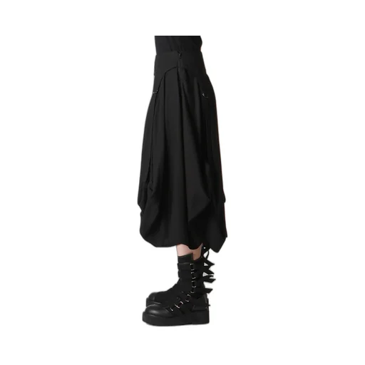 Poplin Skirt With D-Rings