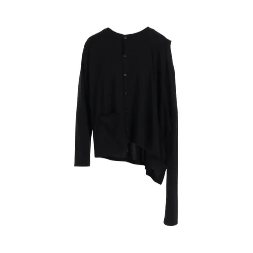 Plain Stitch 2Way Long Sleeve T-Shirt
