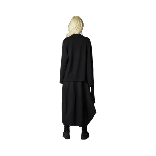 Plain Stitch 2Way Long Sleeve T-Shirt