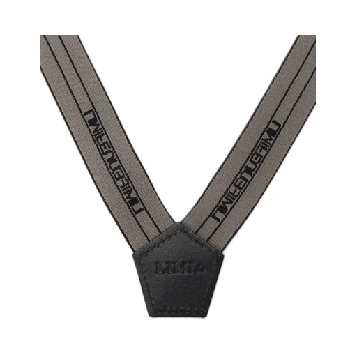 Logo Elastics Belt Suspender
