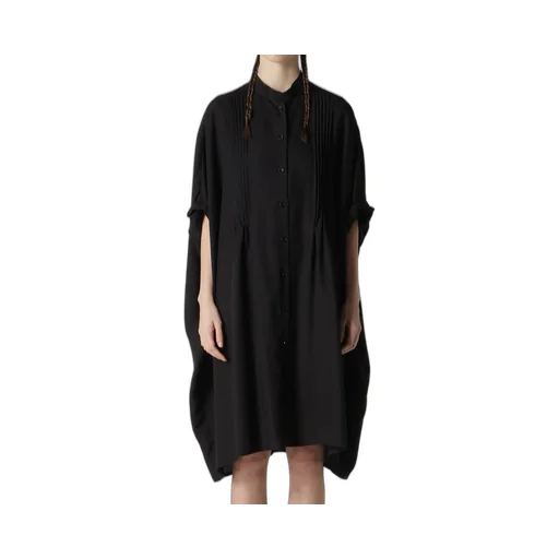 Poplin Pintuck Dress