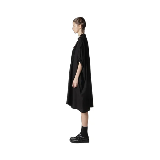 Poplin Pintuck Dress