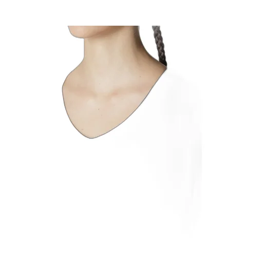 Double Satin V-Neck Flare Dress
