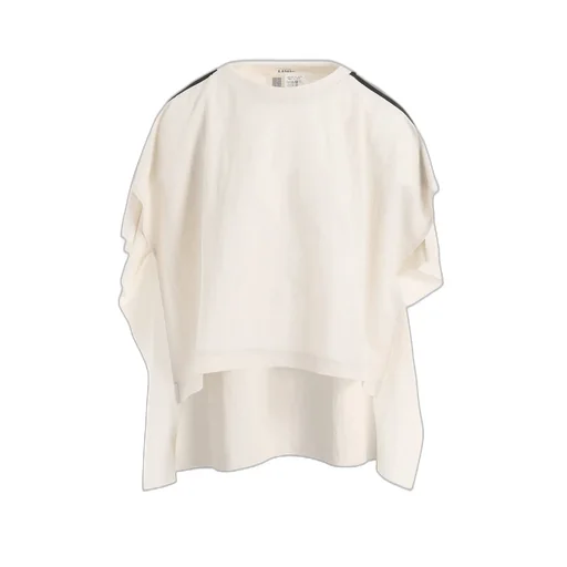 Natural Smooth Square Zip T-Shirt
