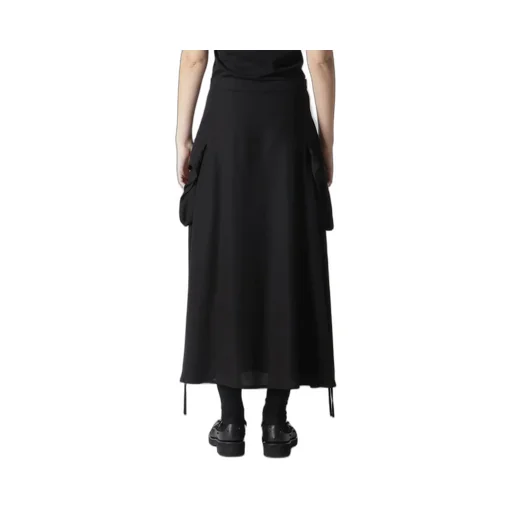 Poplin Side String Skirt