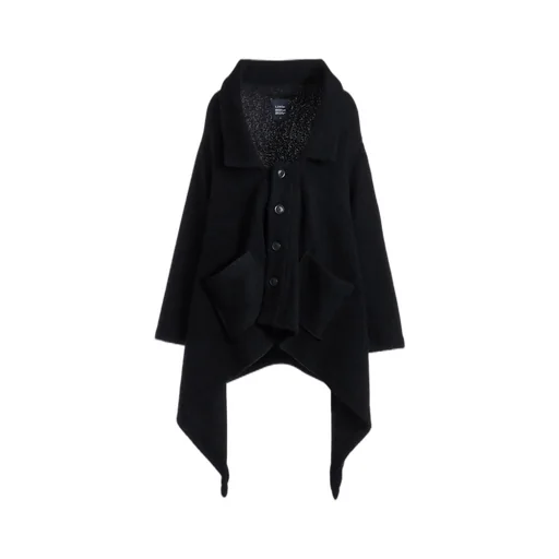 Sheep Pile Long Jersey Coat