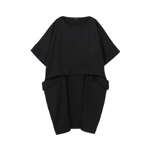 Standard Wool Gabardine Dropped Pocket Dress