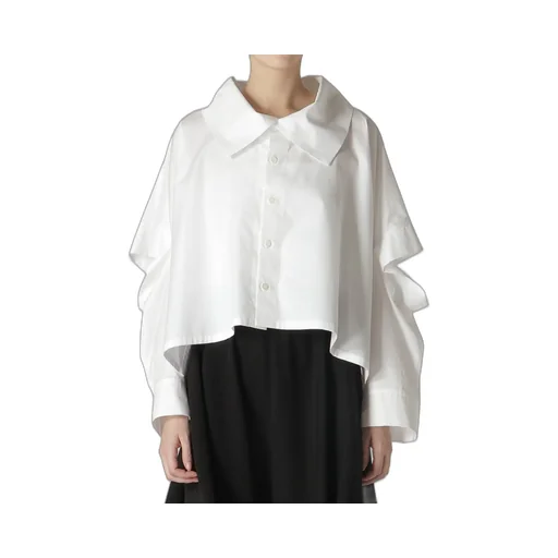 100/2 Broad Cotton Elbow Slit Shirt