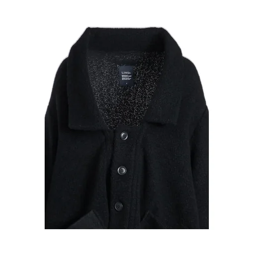 Sheep Pile Long Jersey Coat