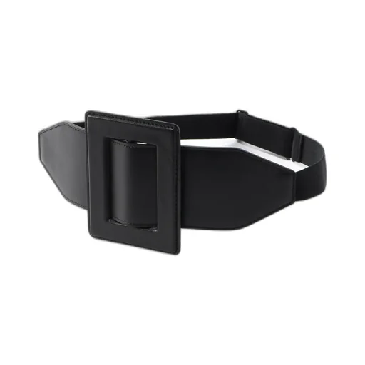 Oiled Smooth Leather Buckle Belt