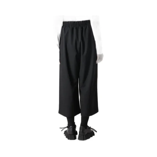 Wool Gabardine Big Pants