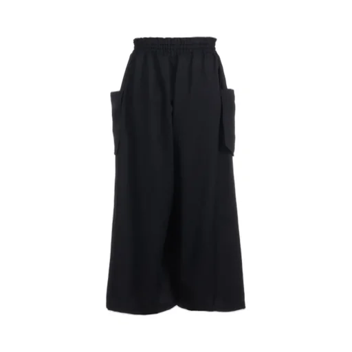 Wool Gabardine Big Pants