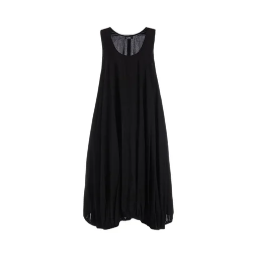 Poplin Balloon Dress