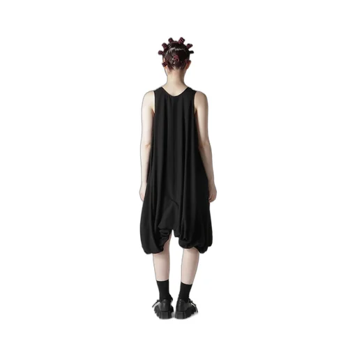 Poplin Balloon Dress