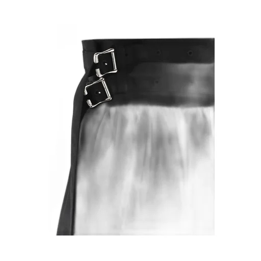 Standard Wool Gabardine Long Gathered Skirt