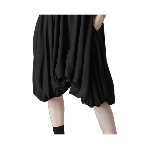Poplin Balloon Dress