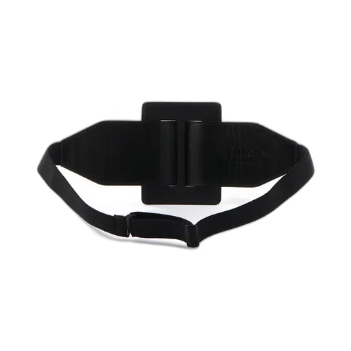 Oil Smooth Leather Buckle Belt
