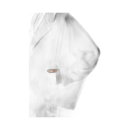 Wool Gabardine Sleeve Gusset Jacket
