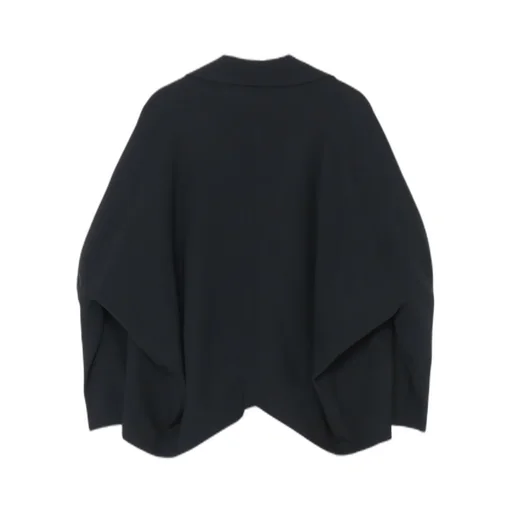 W/Gabardine Elbow Patch Short Jacket
