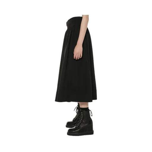 Standard W/Gabardine Long Gathered Skirt