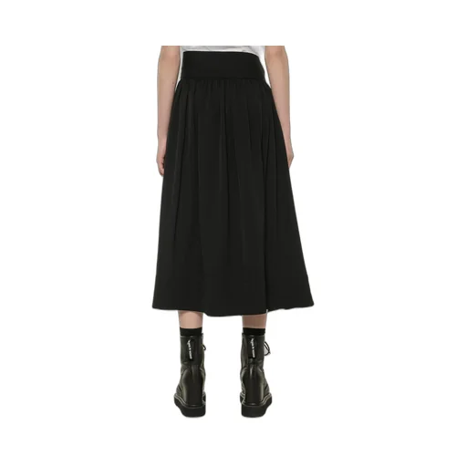 Standard W/Gabardine Long Gathered Skirt