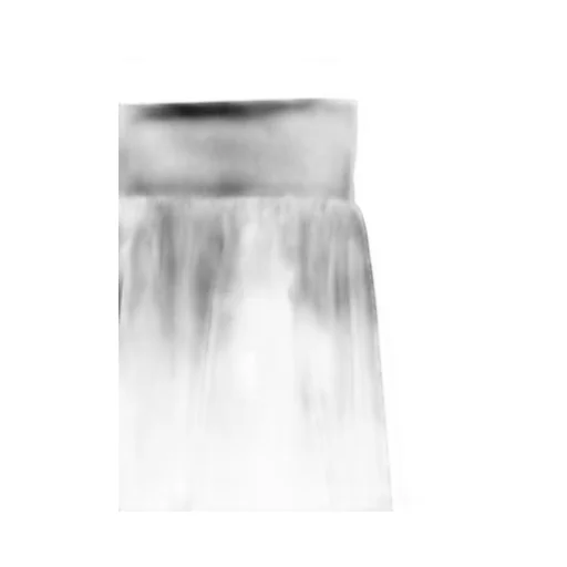 Standard W/Gabardine Long Gathered Skirt