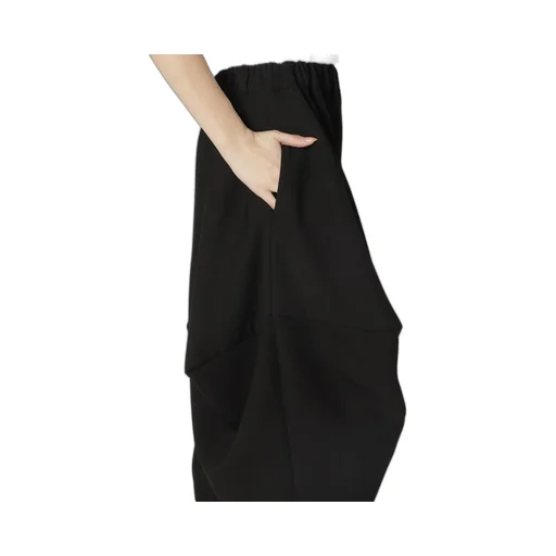 Double Satin Big Darts Pants