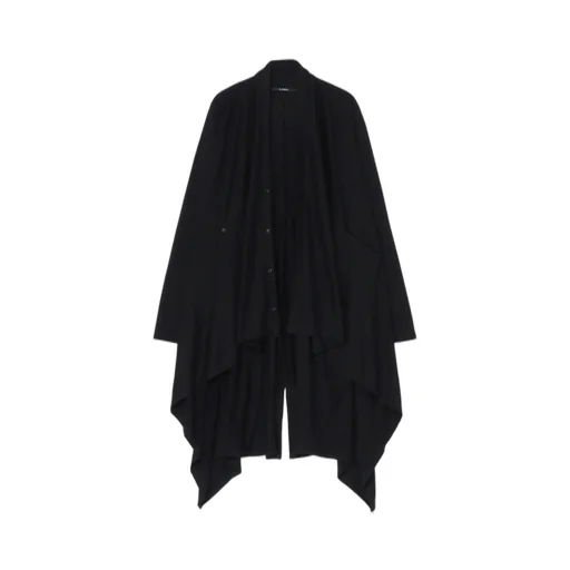 Ly/C Plain Stitch Drape Long Cardigan