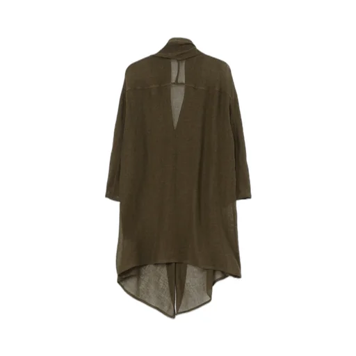 Leno Cloth Scarf Jacket