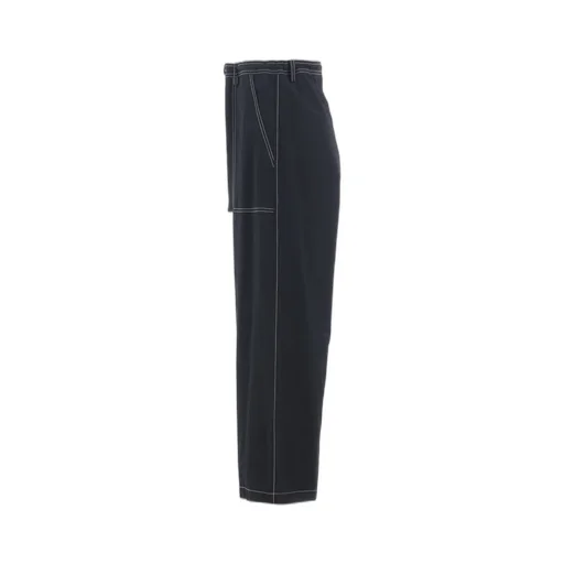 Cotton Linen Dump Straight Pants