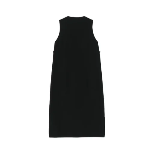 Double Satin Side Gathers Dress