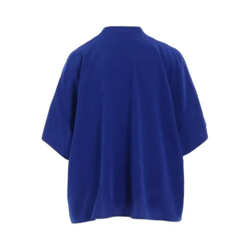 Crepe De Chine Half Sleeve Box Shirt