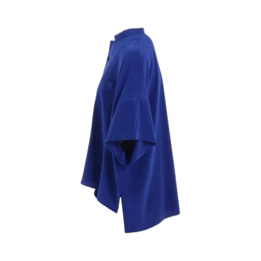 Crepe De Chine Half Sleeve Box Shirt