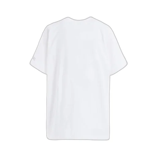 Animal Flocked Print Round Neck Short Sleeve T