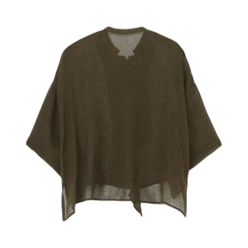 Leno Cloth Half Sleeve Box Shirt
