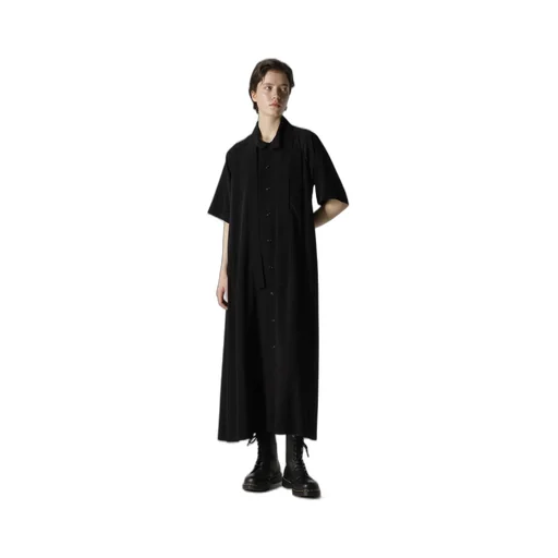 Crepe De Chine Bow Tie Raglan Dress