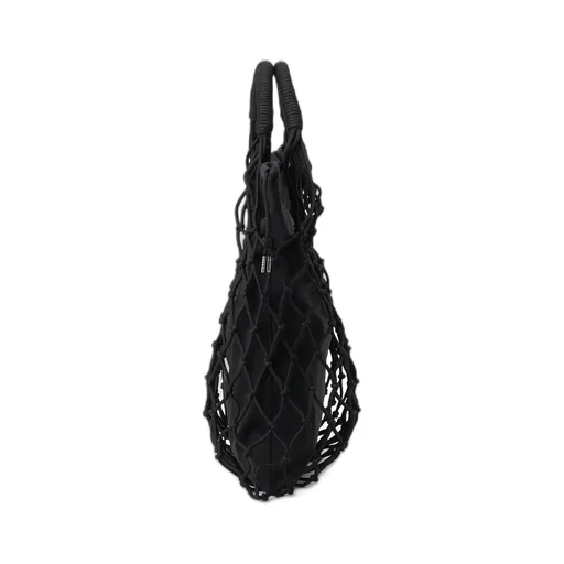 Polyester Cord Logo Knit Bag