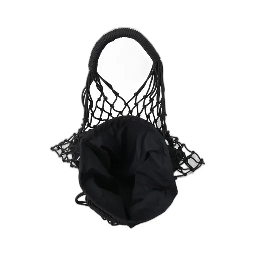 Polyester Cord Logo Knit Bag