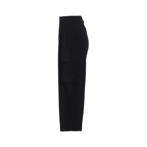 Crepe De Chine Cargo Pants