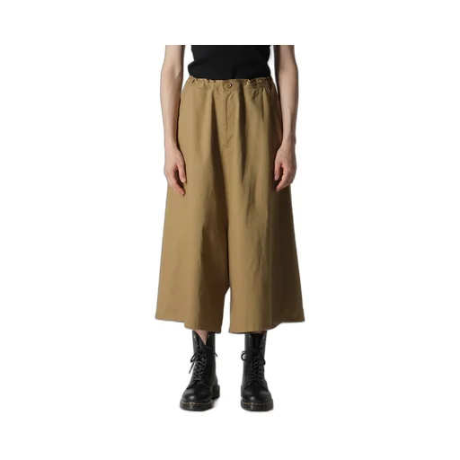 [Y's Born Product] Cotton Twill Sarouel With Cloth