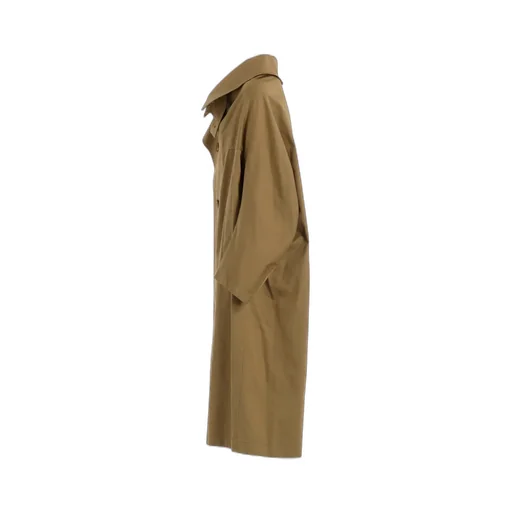 [Y's Born Product] Cotton Twill Long Cape Coat
