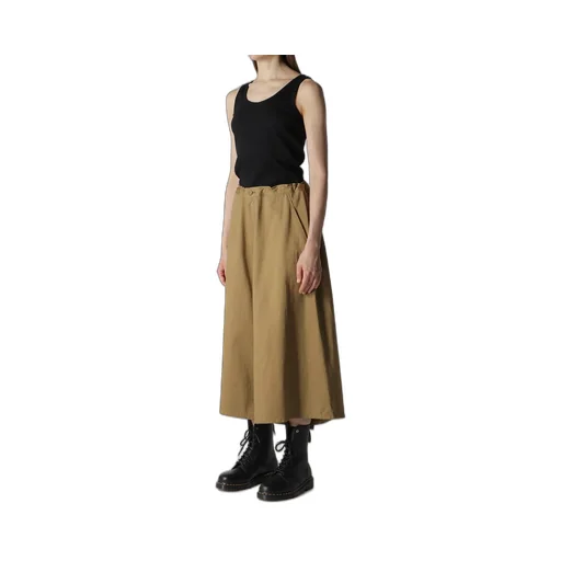 [Y's Born Product] Cotton Twill Sarouel With Cloth