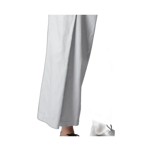 [Y's Born Product] Cotton Twill Random Tuck Pants