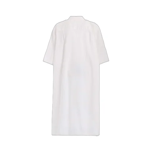 [Y's Born Product] Thin Cotton Twill Big Shirt Dress
