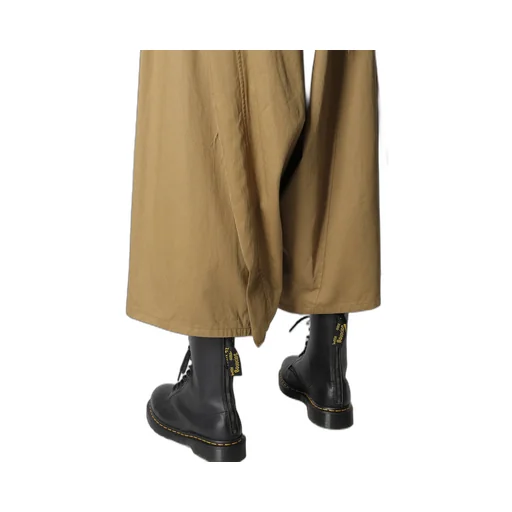 [Y's Born Product] Cotton Twill Sarouel With Cloth